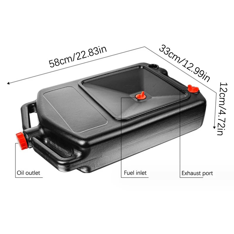 15L Waste Oil Collector Drain Pan